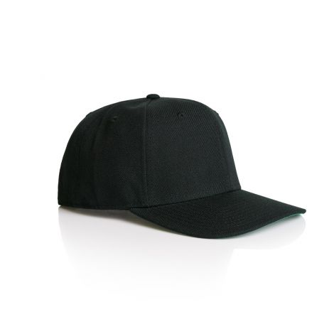 TRIM SNAPBACK CAP-black