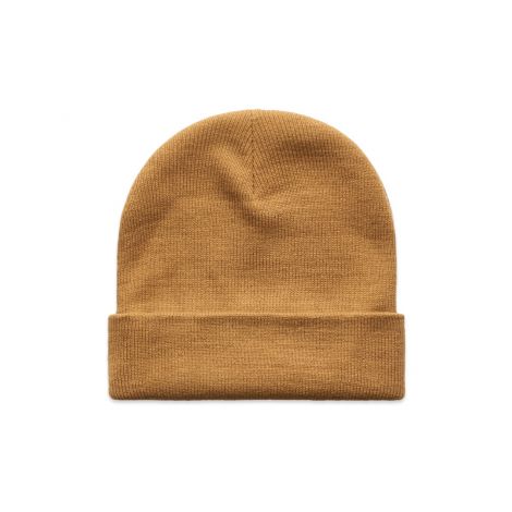 FRONT EXIT CUFF BEANIE-camel