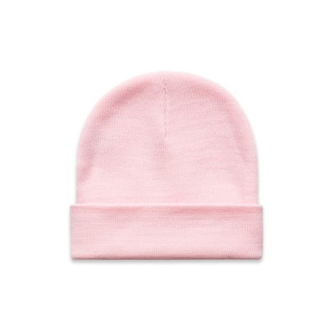 FRONT EXIT CUFF BEANIE-pink