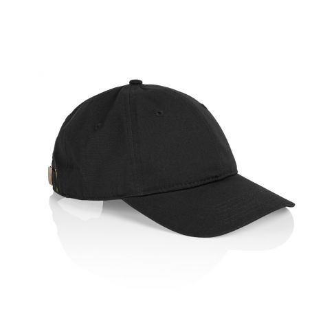 DAVIE SIX PANEL CAP-black
