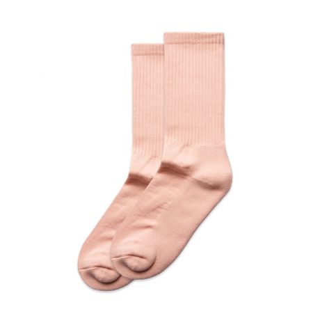 RELAX SOCKS (2 PAIRS)-4-8 US-pale pink