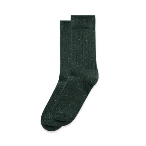 SPECKLE SOCKS (2 PAIRS) -4-8 US-forest speckle
