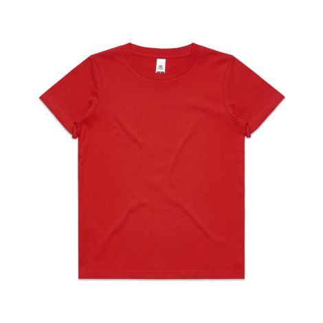 YOUTH TEE-8-red