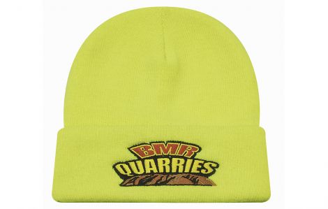 Solid Luminescent Safety Acrylic Beanie - Toque