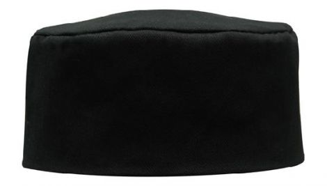 Poly Cotton Chefs Hat-black