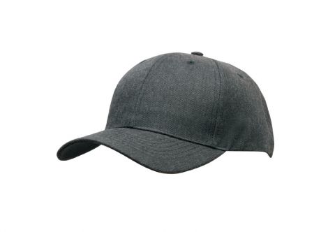 Premium American Twill Cap-dark grey black