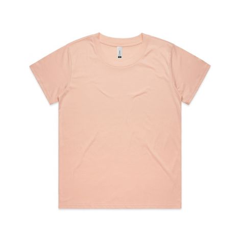 WO'S CUBE TEE-XS-pale pink