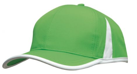 Sports Ripstop with Inserts and Trim-Bright Green/White