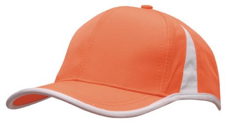 Sports Ripstop with Inserts and Trim-Orange/White