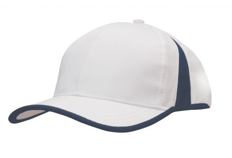Sports Ripstop with Inserts and Trim-White/Navy