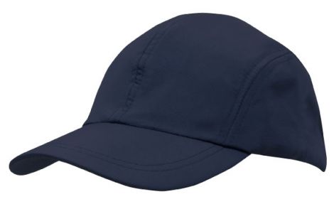 Sports Ripstop with Towelling Sweatband-navy