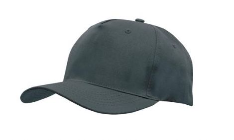 Breathable Poly Twill Cap2-charcoal