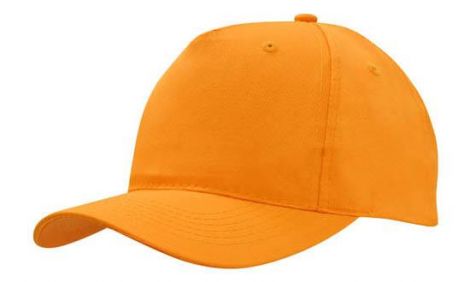 Breathable Poly Twill Cap2-orange