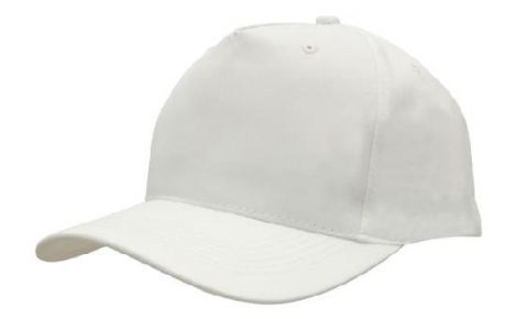 Breathable Poly Twill Cap2-white