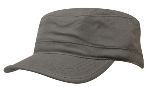 Sports Twill Military Cap2-khaki