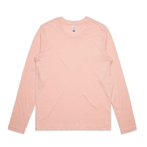 WO'S CHELSEA L/S TEE-XS-pale pink