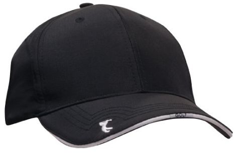 Sports Ripstop with Peak Embroidery-black