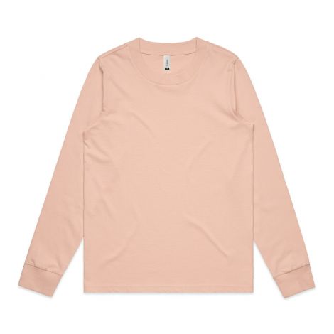 WO'S DICE L/S TEE-XS-pale pink