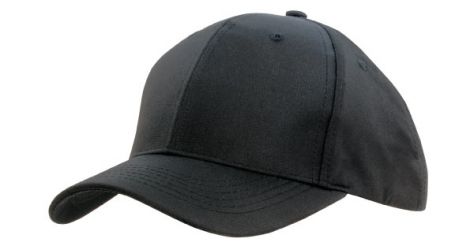 Sports Ripstop Cap with Sandwich Trim-Charcoal/black