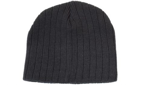 Cable Knit Beanie - Toque-navy