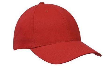 Brushed Cotton Cap 2-red