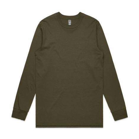 MENS BASE L/S TEE-S-army