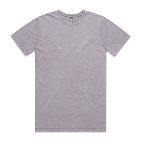 MENS STONE WASH STAPLE TEE-S-orchid stone