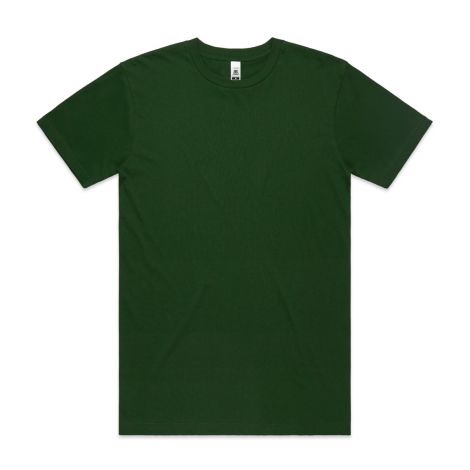 MENS BLOCK TEE-S-forest green