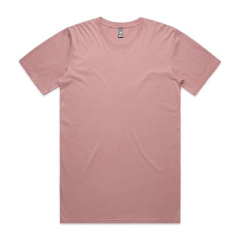 MENS FADED TEE-S-faded rose