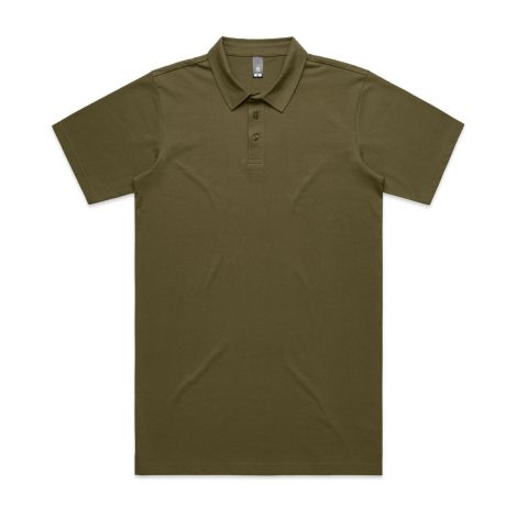 MENS CHAD POLO-S-army