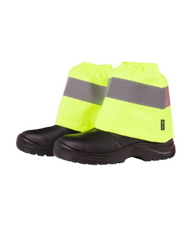 REFLECTIVE BOOT COVER-Lime
