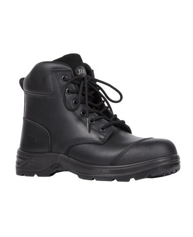 COMPOSITE TOE LACE UP SAFETY BOOT-3-black