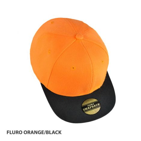 AH142 Mamba Cap-Fluro Orange/Black