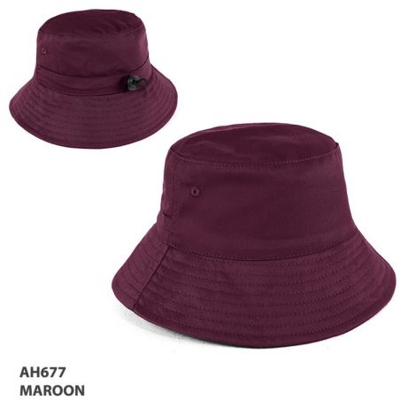 AH677 KINDY Hat-50-Maroon