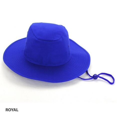 AH702 Poly Cotton Slouch Hat-S(55CM)-Royal