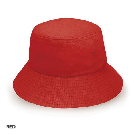 AH715 HBC Bucket Hat-red-S/S