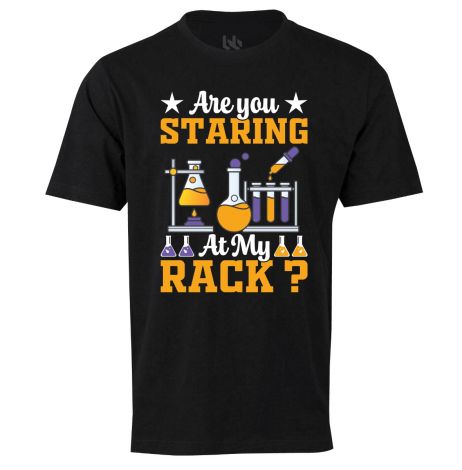 Are you staring at my rack tee-XS-black