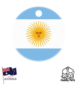 Patriotic ID Tags-Argentina