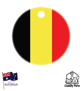 Patriotic ID Tags-Belgium