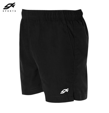 GK coaches training short with pockets-S-black