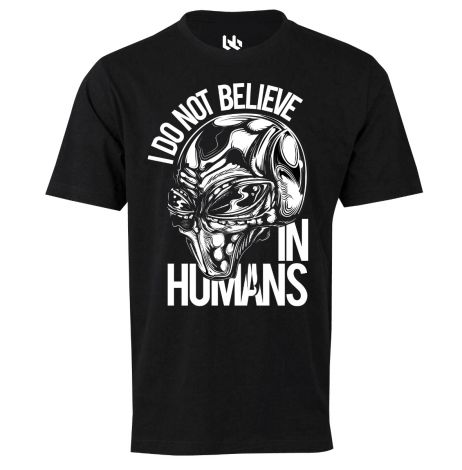 Don't believe in humans T-shirt-XS-black