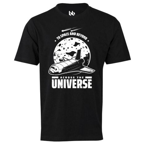 To Space and Beyond T-shirt-XS-black
