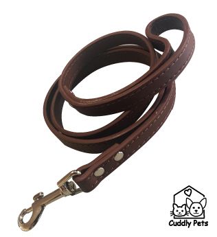 PU Pet Leashes-Brown