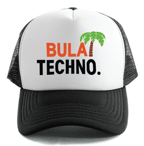 Bula Techno Trucker-White/Black