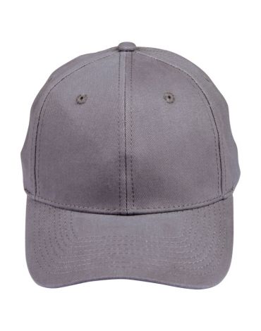 CH01 Heavy Brushed Cotton Cap-Grey