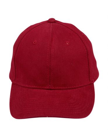 CH01 Heavy Brushed Cotton Cap-Maroon
