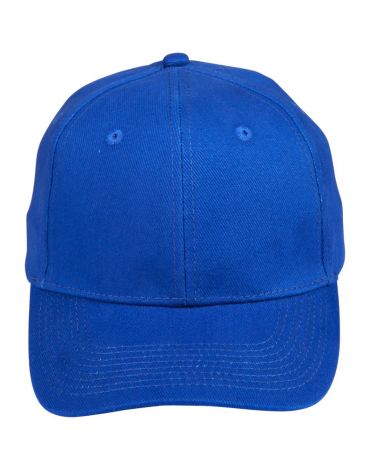 CH01 Heavy Brushed Cotton Cap-Royal