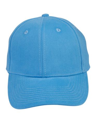 CH01 Heavy Brushed Cotton Cap-Sky Blue
