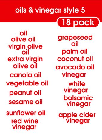 Oils and Vinger Style 5-regular-Cherry Red