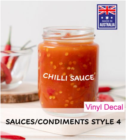 Sauce and Condiments Style 4